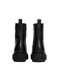 TOMMY HILFIGER TOMMY JEANS Urban Lace Up Stiefeletten aus Leder SCHWARZ - Damenschuhe - 3