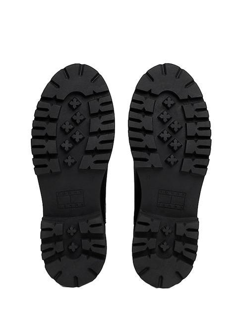 TOMMY JEANS Urban Chelsea Stiefeletten aus Leder SCHWARZ - Damenschuhe