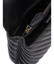 PINKO LOVE LADY PUFF Mini-Handtasche mit Schultergurt schwarz-antikgold - Damentaschen - 5