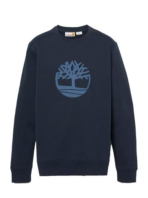 TREE LOGO Sweatshirt mit Rundhalsausschnitt dunkler Saphir - Sweatshirts Herren
