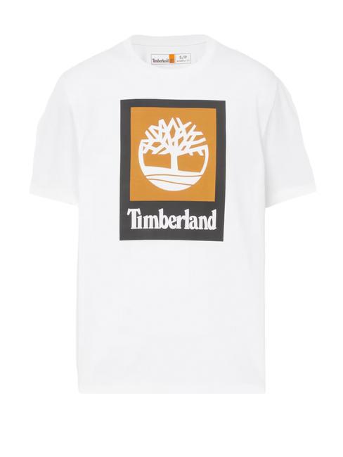 STACK LOGO Baumwoll t-shirt Weiß - Herren-T-Shirts