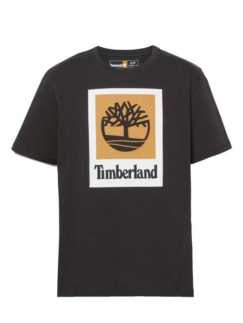 STACK LOGO Baumwoll t-shirt SCHWARZ - Herren-T-Shirts