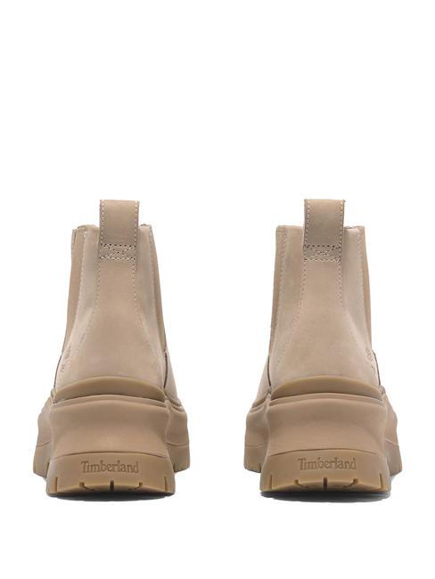 ROXIE LANE  Stiefeletten aus Leder hell beige - Damenschuhe