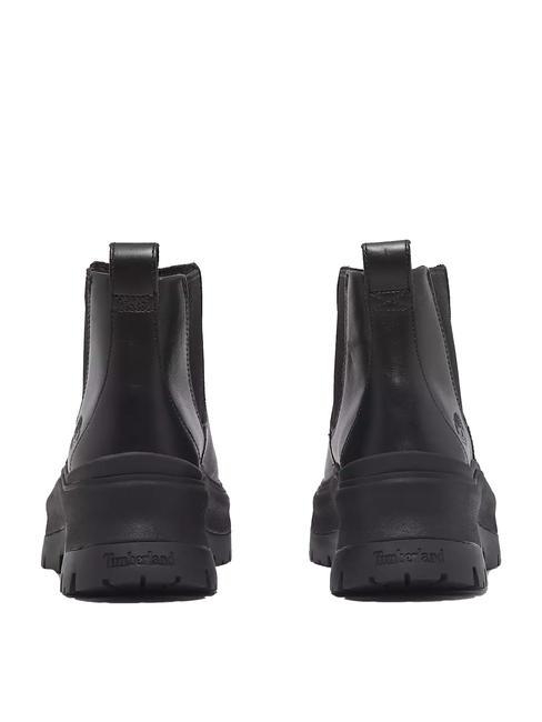 ROXIE LANE  Stiefeletten aus Leder schwarzes Vollkorn - Damenschuhe