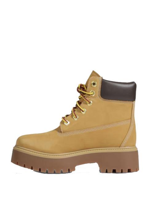 6 INCH  Stiefeletten aus Leder Weizen - Damenschuhe
