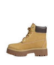 TIMBERLAND 6 INCH  Stiefeletten aus Leder Weizen - Damenschuhe - 3