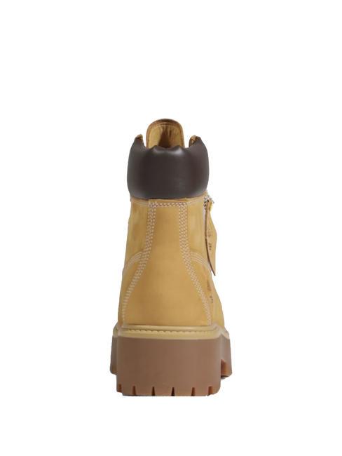 6 INCH  Stiefeletten aus Leder Weizen - Damenschuhe