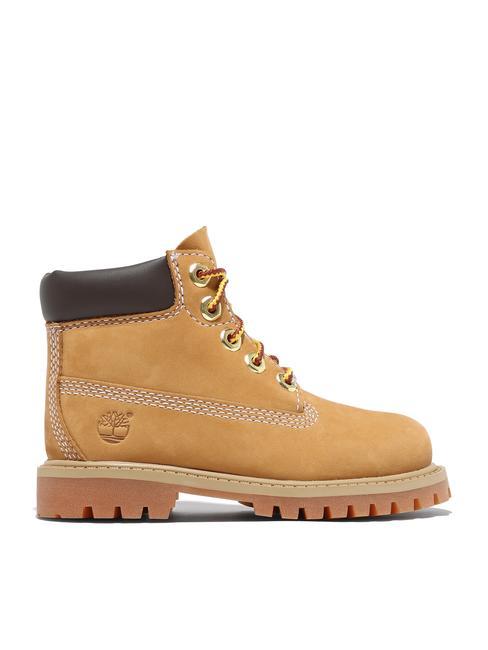 6 INCH PREMIUM KIDS Wasserdichte Stiefeletten aus Leder gelb - Kinderschuhe