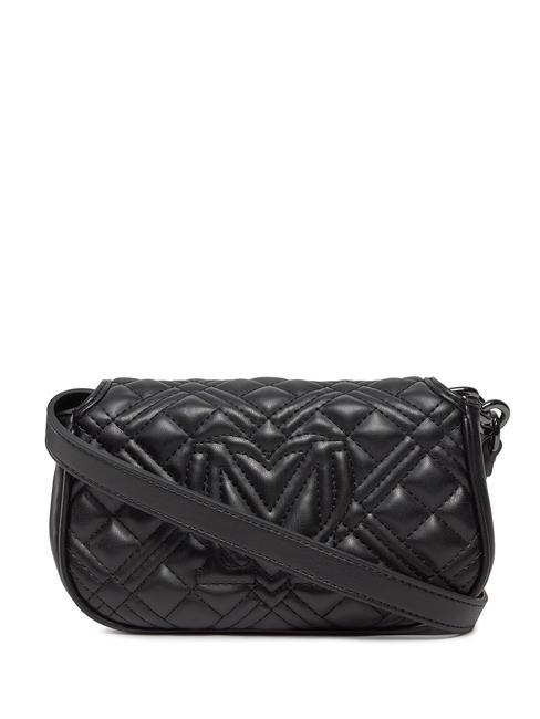 QUILTED TAB  Mini-Umhängetasche Schwarz - Damentaschen