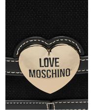 LOVE MOSCHINO LOVE SELLE  Schultertasche Schwarz - Damentaschen - 4