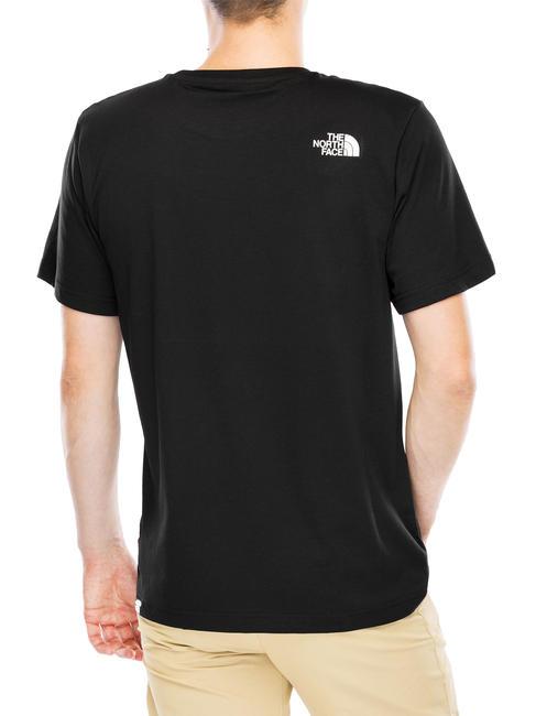 EASY T-Shirt mit Logo-Print tnf schwarz - Herren-T-Shirts
