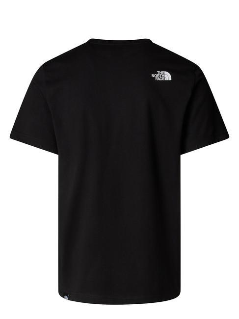 EASY T-Shirt mit Logo-Print tnf schwarz - Herren-T-Shirts