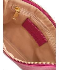LESAC ROBERTA Dollar-Clutch aus Leder Fuchsie - Damentaschen - 6