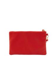 LESAC ROBERTA Dollar-Clutch aus Leder Rot - Damentaschen - 3