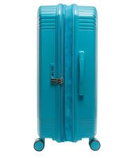 LESAC LIGHT POP 1 Großer erweiterbarer Trolley Mode blau - Harte Trolleys - 5