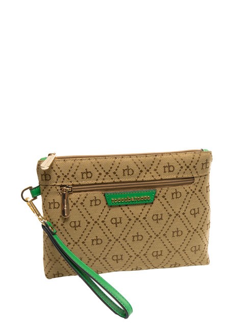 FRIDA Hand-Clutch Grün - Damentaschen