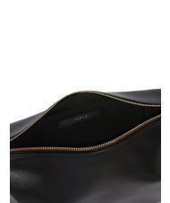 FURLA NUVOLA Mini-Schultertasche aus Leder Schwarz - Damentaschen - 4