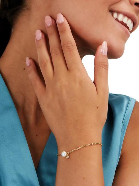 PERLE CONTEMPORARY Armband mit Perle Gold - Armbänder