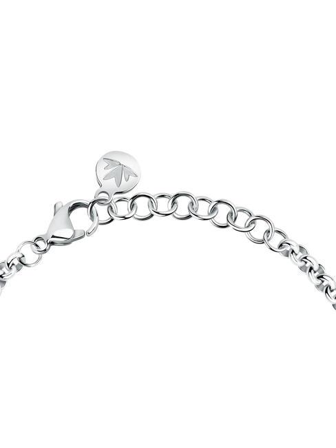 PAILETTES Armband mit Herzanhängern SILBER - Armbänder