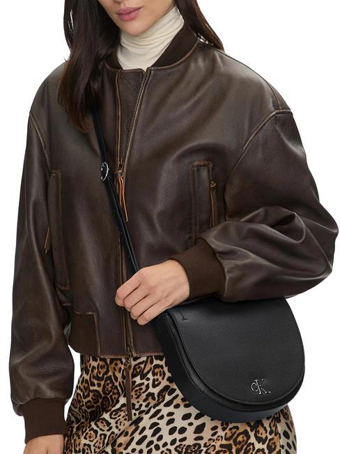 CK JEANS MINIMAL MONOGRAM Mini-Umhängetasche pvh schwarz - Damentaschen