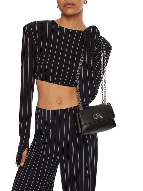 RE-LOCK Schulter-/Crossbody-Minitasche ck schwarz - Damentaschen