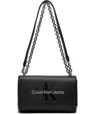CALVIN KLEIN SCULPTED Convertible Schulter-/Umhängetasche schwarz/neutral - Damentaschen - 3