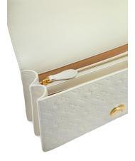 PINKO LOVE ONE CLASSIC Schulter-/Umhängetasche Seide weiß-antikgold - Damentaschen - 3