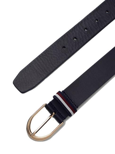 CORPORATE Lederg&uuml;rtel Raum blau - G&uuml;rtel