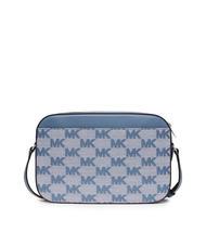 MICHAEL KORS JET SET LOGO Jacquard-Umhängetasche Denim - Damentaschen - 3