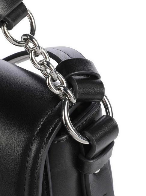 A|X BUCKLE Mini-Rundtasche mit Schultergurt Schwarz - Damentaschen