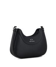 ARMANI EXCHANGE SMALL HOBO Schultertasche Schwarz - Damentaschen - 2