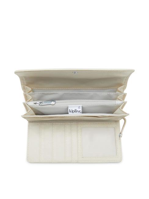 MONEY LAND Große Brieftasche Beige Perle - Brieftaschen Damen