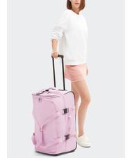 KIPLING TEAGAN M Trolley-Tasche mittlerer Größe blühendes Rosa - Halbharte Trolleys - 8