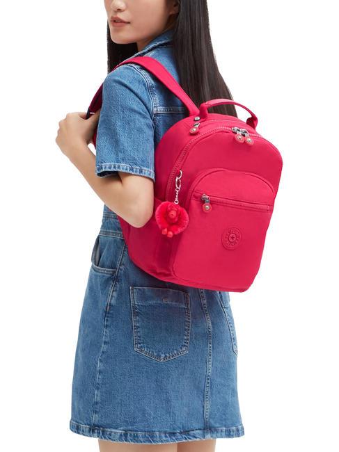 SEOUL S 13 "Laptop-Rucksack rosa Konfetti - Damentaschen