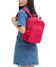KIPLING SEOUL S 13 "Laptop-Rucksack rosa Konfetti - Damentaschen - 7