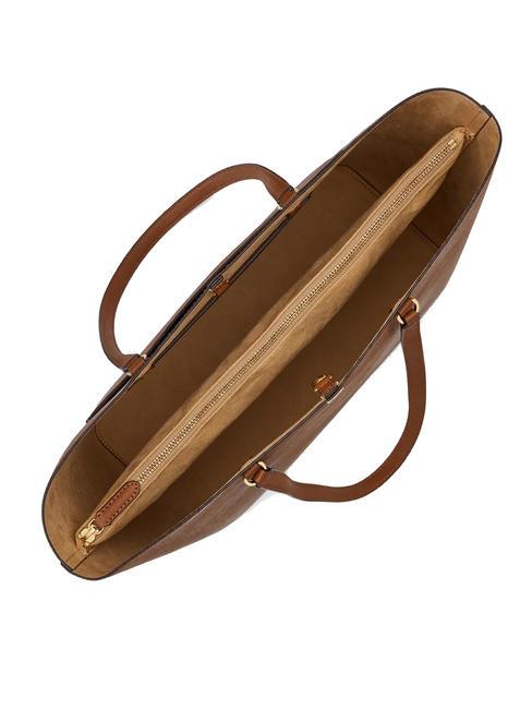 KARLY  Gro&szlig;e Tragetasche aus Leder Lauren Tan2 - Damentaschen