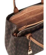 ALVIERO MARTINI PRIMA CLASSE MONOGRAM Medium Handtasche, mit Schultergurt dunkelbraun - Damentaschen - 4