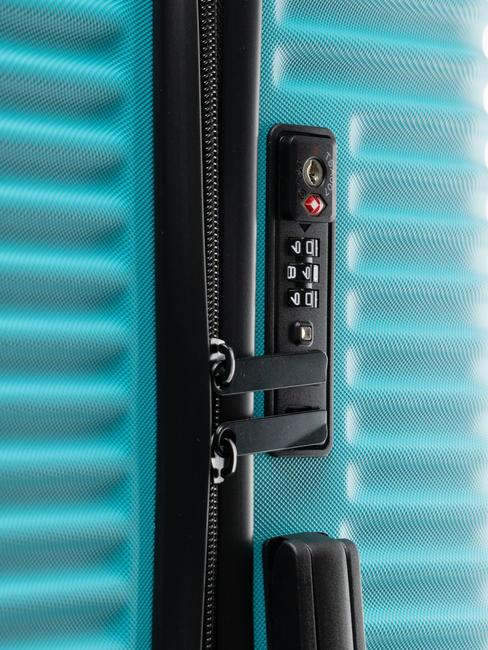 ADVENTURE Großer Trolley Surfblau - Harte Trolleys