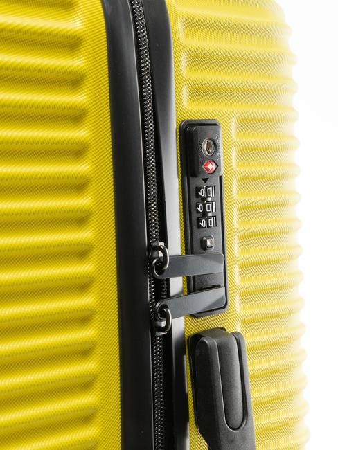 ADVENTURE Mittelgroßer Trolley Gelb - Harte Trolleys