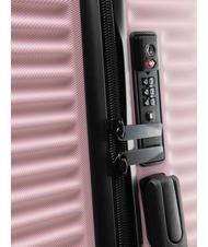 ROCCOBAROCCO ADVENTURE Mittelgroßer Trolley Rosa - Harte Trolleys - 5