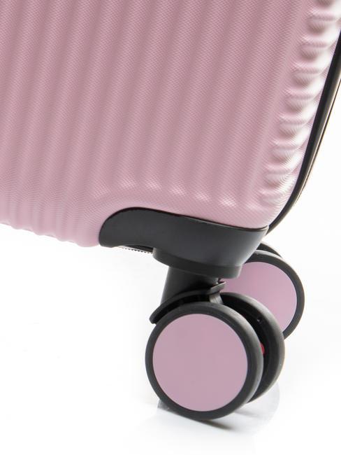 ADVENTURE Mittelgroßer Trolley Rosa - Harte Trolleys
