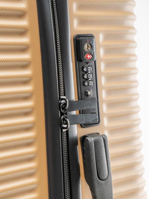 ADVENTURE Mittelgroßer Trolley Gold - Harte Trolleys