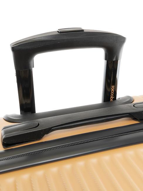 ADVENTURE Mittelgroßer Trolley Gold - Harte Trolleys