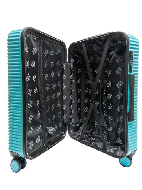 ADVENTURE Mittelgroßer Trolley Surfblau - Harte Trolleys