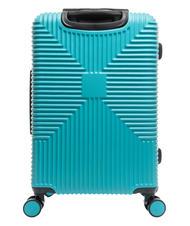 ROCCOBAROCCO ADVENTURE Mittelgroßer Trolley Surfblau - Harte Trolleys - 4