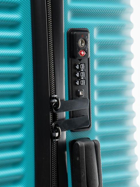 ADVENTURE Mittelgroßer Trolley Surfblau - Harte Trolleys