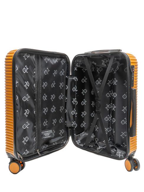 ADVENTURE Set mit 3 Kabinentrolleys, mittelgroß, groß orange - Trolleyset