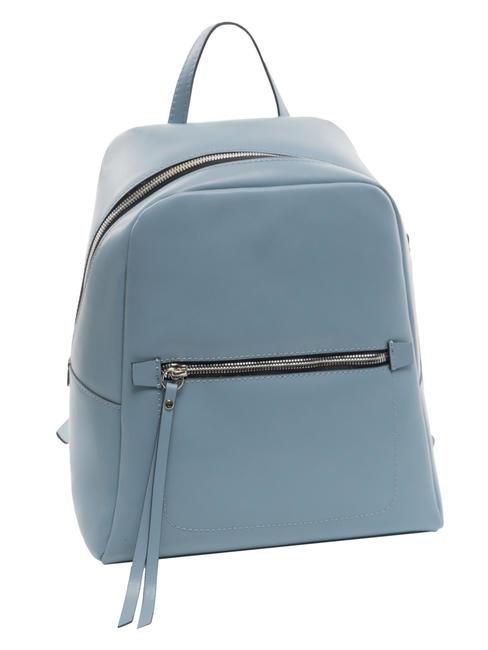 SMOOTH  Lederrucksack WEICHES BLAU - Damentaschen