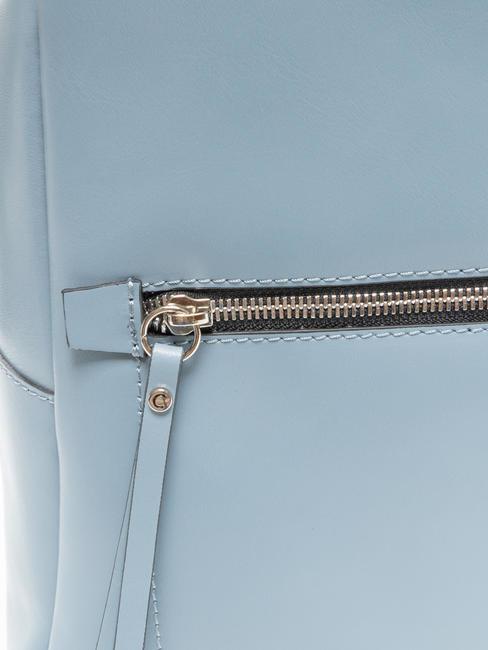 SMOOTH  Lederrucksack WEICHES BLAU - Damentaschen