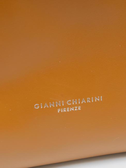 ORIGAMI Handtasche mit Schultergurt aus Leder bräunen - Damentaschen